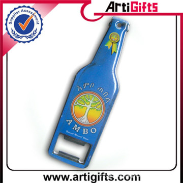 Promotion cheap metal business card bottle opener metal